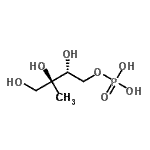 CAS#: 206440-72-4， (2R,3S)-2,3,4-Trihydroxy-3-Methylbutyl Dihydrogen Phosphate