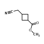 CAS#: 206445-58-1， Methyl 3-(Cyanomethyl)Cyclobutanecarboxylate