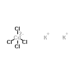 CAS#: 20648-91-3， Dipotassium Tetrachlorocadmate(2-)