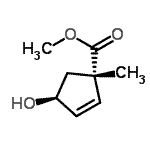 CAS#: 206755-02-4， Methyl (1S,4S)-4-Hydroxy-1-Methyl-2-Cyclopentene-1-Carboxylate