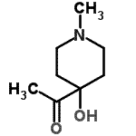 CAS#: 20734-45-6， 1-(4-Hydroxy-1-Methyl-4-Piperidyl)Ethanone