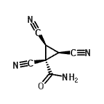 CAS#: 207516-95-8， (1R,2R,3S)-1,2,3-Tricyanocyclopropanecarboxamide