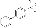 structure of CAS# 207556-07-8, 1-(<Sup>2</Sup>H<Sub>3</Sub>)Methyl-4-Phenylpyridinium Iodide;N-Methyl-d3-4-phenylpyridinium iodide;362123_ALDRICH
