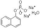 结构式 CAS# 207569-06-0, 1-萘基磷酸酯钠盐水合物(1:2:1)