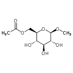 CAS#: 20771-12-4， [(2R,3S,4S,5R,6R)-3,4,5-Trihydroxy-6-Methoxy-Tetrahydropyran-2-Yl]Methyl Acetate