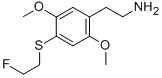 CAS#: 207740-33-8， 4-((2-Fluoroethyl)thio)-2,5-dimethoxybenzeneethanamine