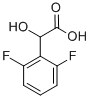 结构式 CAS# 207981-50-8, 2,6-二氟扁桃酸