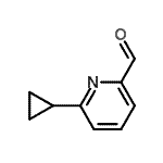 CAS#: 208111-24-4， 6-Cyclopropyl-2-Pyridinecarbaldehyde