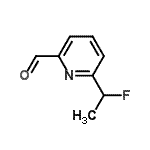 CAS#: 208111-27-7， 6-(1-Fluoroethyl)-2-Pyridinecarbaldehyde