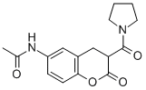 CAS#: 20862-53-7， 6-Acetamido-3-(1-Pyrrolidinylcarbonyl)-Hydrocoumarin