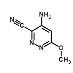 CAS#: 20865-24-1， 4-Amino-6-Methoxy-3-Pyridazinecarbonitrile
