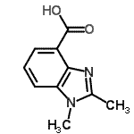 CAS#: 208772-09-2， 1,2-Dimethyl-1H-Benzimidazole-4-Carboxylic Acid