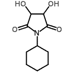 CAS#: 208922-82-1， 1-Cyclohexyl-3,4-Dihydroxy-2,5-Pyrrolidinedione