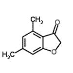 CAS#: 20895-44-7， 4,6-Dimethyl-1-Benzofuran-3(2H)-One