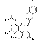 CAS#: 209002-38-0， 6-Bromo-2-Naphthyl 2,3,4,6-Tetra-O-Acetyl-beta-D-Glucopyranoside
