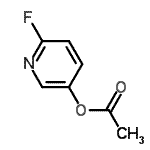 CAS#: 209328-51-8， 6-Fluoro-3-Pyridinyl Acetate
