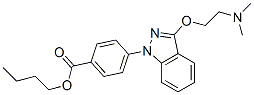 CAS#: 20954-12-5， 4-[3-[2-(Dimethylamino)Ethoxy]-1H-Indazol-1-Yl]Benzoic Acid Butyl Ester