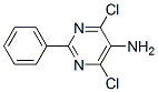 structure of CAS# 20959-02-8, 4,6-Dichloro-2-Phenylpyrimidin-5-Amine;4,6-Dichloro-2-Phenyl-Pyrimidin-5-Amine;4,6-Dichloro-2-Phenyl-5-Pyrimidinamine;(4,6-Dichloro-2-Phenyl-Pyrimidin-5-Yl)Amine