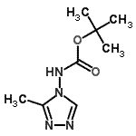 CAS#: 209797-71-7， 2-Methyl-2-Propanyl (3-Methyl-4H-1,2,4-Triazol-4-Yl)Carbamate