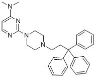 CAS#: 20980-17-0， 1-(4-Dimethylamino-2-Pyrimidinyl)-4-(3,3,3-Triphenylpropyl )-Piperazine