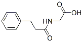 structure of CAS# 20989-69-9, 3-Phenylpropionylglycine;2-[(3-Oxo-3-Phenyl-Propyl)Amino]Acetic Acid Hydrochloride;2-[(3-Keto-3-Phenyl-Propyl)Amino]Acetic Acid Hydrochloride;2-[(3-Oxo-3-Phenyl-Propyl)Amino]Ethanoic Acid Hydrochloride