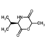 CAS#: 209973-73-9， (3R)-3-Isopropyl-6-Methyl-2,5-Morpholinedione