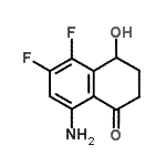 CAS#: 210346-35-3， 8-Amino-5,6-Difluoro-4-Hydroxy-3,4-Dihydro-1(2H)-Naphthalenone