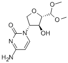 CAS#: 210636-10-5， 4-(4-Amino-2-Oxo-1(2H)-Pyrimidinyl)-2,5-Anhydro-4-Deoxy-1-(Dimethyl Acetal)-D-Lyxose