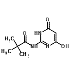 CAS#: 210686-56-9， N-(4-Hydroxy-6-Oxo-1,6-Dihydro-2-Pyrimidinyl)-2,2-Dimethylpropanamide