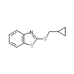 CAS#: 210704-80-6， 2-[(Cyclopropylmethyl)Sulfanyl]-1,3-Benzothiazole