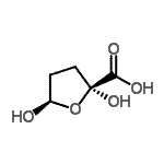 CAS#: 210823-26-0， (2S,5R)-2,5-Dihydroxytetrahydro-2-Furancarboxylic Acid