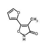 CAS#: 210836-32-1， 5-(2-Furyl)-4-Methyl-1,2-Oxazol-3(2H)-One