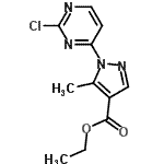 CAS#: 210992-70-4， Ethyl 1-(2-Chloro-4-Pyrimidinyl)-5-Methyl-1H-Pyrazole-4-Carboxylate