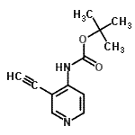 CAS#: 211029-69-5， 2-Methyl-2-Propanyl (3-Ethynyl-4-Pyridinyl)Carbamate