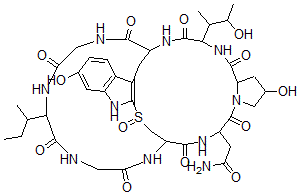 CAS#: 21150-23-2， gamma-Amanitin