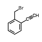 CAS#: 211508-95-1， 1-(Bromomethyl)-2-Ethynylbenzene