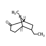 CAS#: 211517-32-7， (1R,5R)-6-Ethyl-8-Methyl-8-Azabicyclo[3.2.1]Octan-2-One