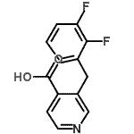 CAS#: 211679-03-7， 3-(2,3-Difluorobenzyl)Isonicotinic Acid