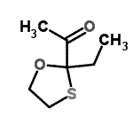 CAS#: 211740-04-4， 1-(2-Ethyl-1,3-Oxathiolan-2-Yl)Ethanone