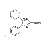 CAS#: 2118-44-7， 5-Cyano-2,3-Diphenyl-2H-Tetrazol-3-Ium Chloride