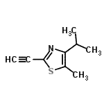 CAS#: 211940-17-9， 2-Ethynyl-4-Isopropyl-5-Methyl-1,3-Thiazole