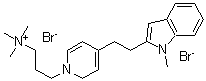 CAS#: 21199-35-9， Trimethyl-[3-[4-[2-(1-Methylindol-2-Yl)Ethyl]Pyridin-1-Yl]Propyl]Azanium Dibromide