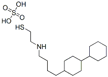 CAS#: 21209-21-2， 2-[[4-(4-Cyclohexylcyclohexyl)Butyl]Amino]Ethanethiol Sulfate