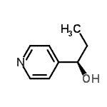 CAS#: 212117-14-1， (1R)-1-(4-Pyridinyl)-1-Propanol