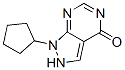 CAS#: 21253-98-5， 1-Cyclopentyl-2H-Pyrazolo[4,5-e]Pyrimidin-4-One