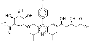 CAS#: 212616-56-3， Desmethyl Cerivastatin-O-beta-D-glucuronide
