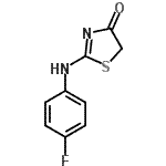 CAS#: 21262-73-7， 2-[(4-Fluorophenyl)Amino]-1,3-Thiazol-4(5H)-One
