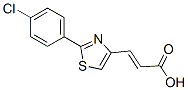 CAS#: 21278-79-5， 3-[2-(4-Chlorophenyl)-1,3-Thiazol-4-Yl]Prop-2-Enoic Acid