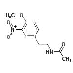 CAS#: 212828-83-6， N-[2-(4-Methoxy-3-Nitro-Phenyl)Ethyl]Acetamide