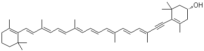 CAS#: 21284-10-6， (3R)-7,8-Didehydro-beta,beta-Caroten-3-Ol